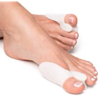 YogaMedic Hallux Valgus Corrector de Juanetes [6x] - Separador silicon de dedos - 0% BPA - Talla universal